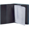 Обложка для документов PIQUADRO BLUE SQUARE AS429B2/N, черная